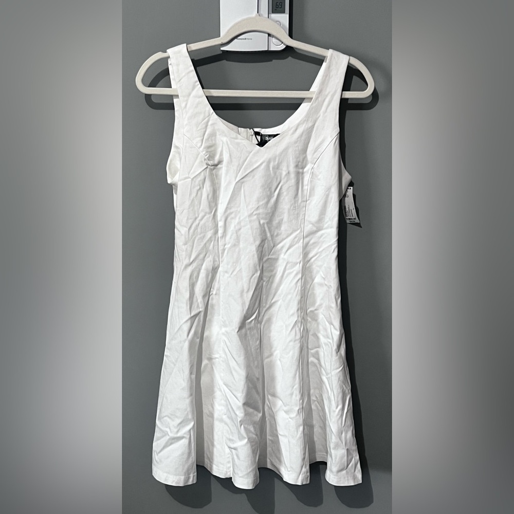 Allegra K white dress.